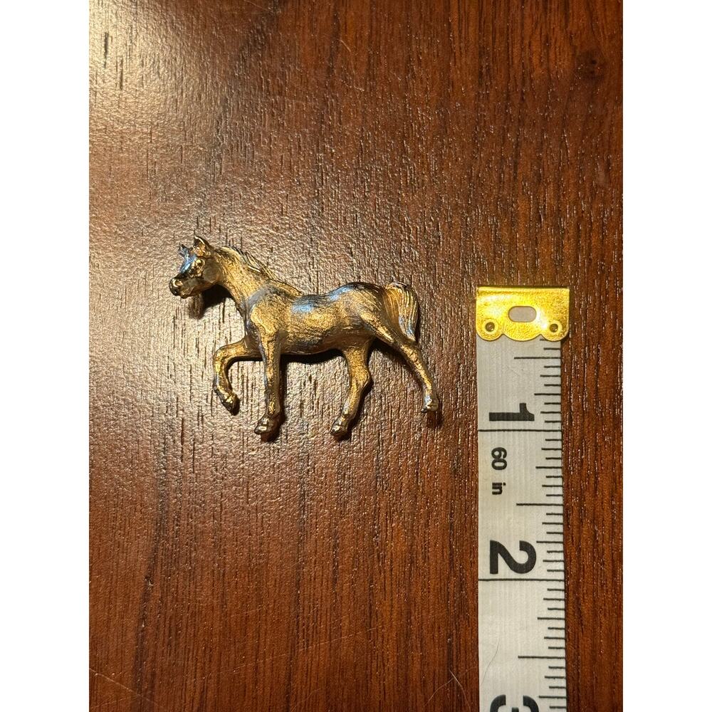 Vintage horse brooch